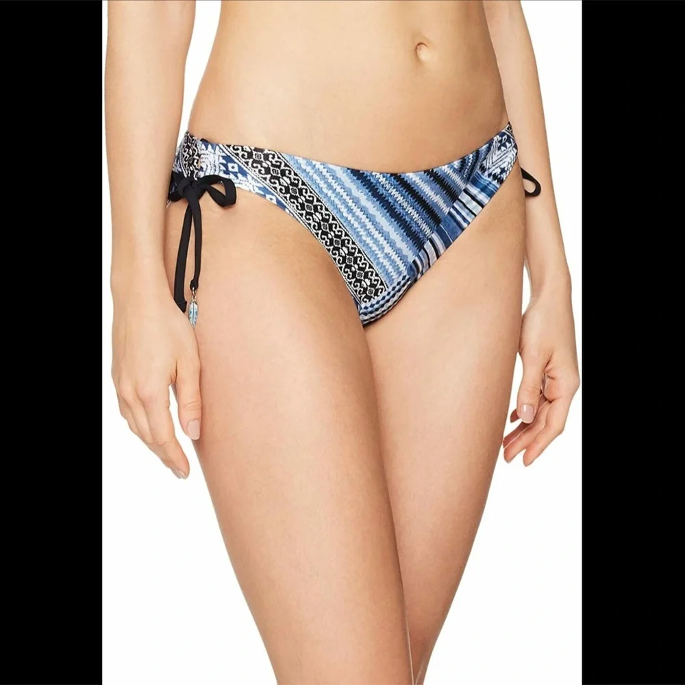 NEW Seafolly Loop Tie Desert Tribe‎ Bikini Bottom